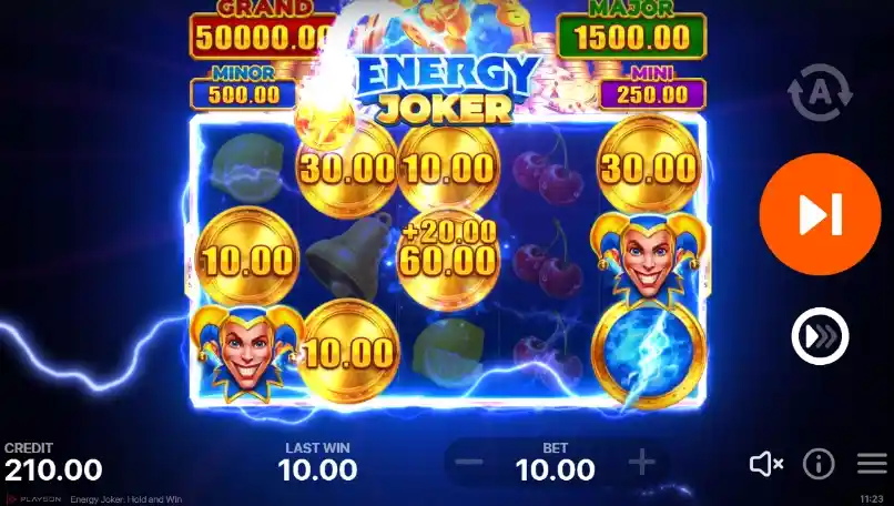 Funkcje bonusowe w Energy Joker