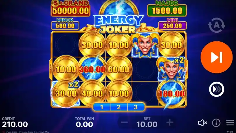 Symbole i wygrane w Energy Joker